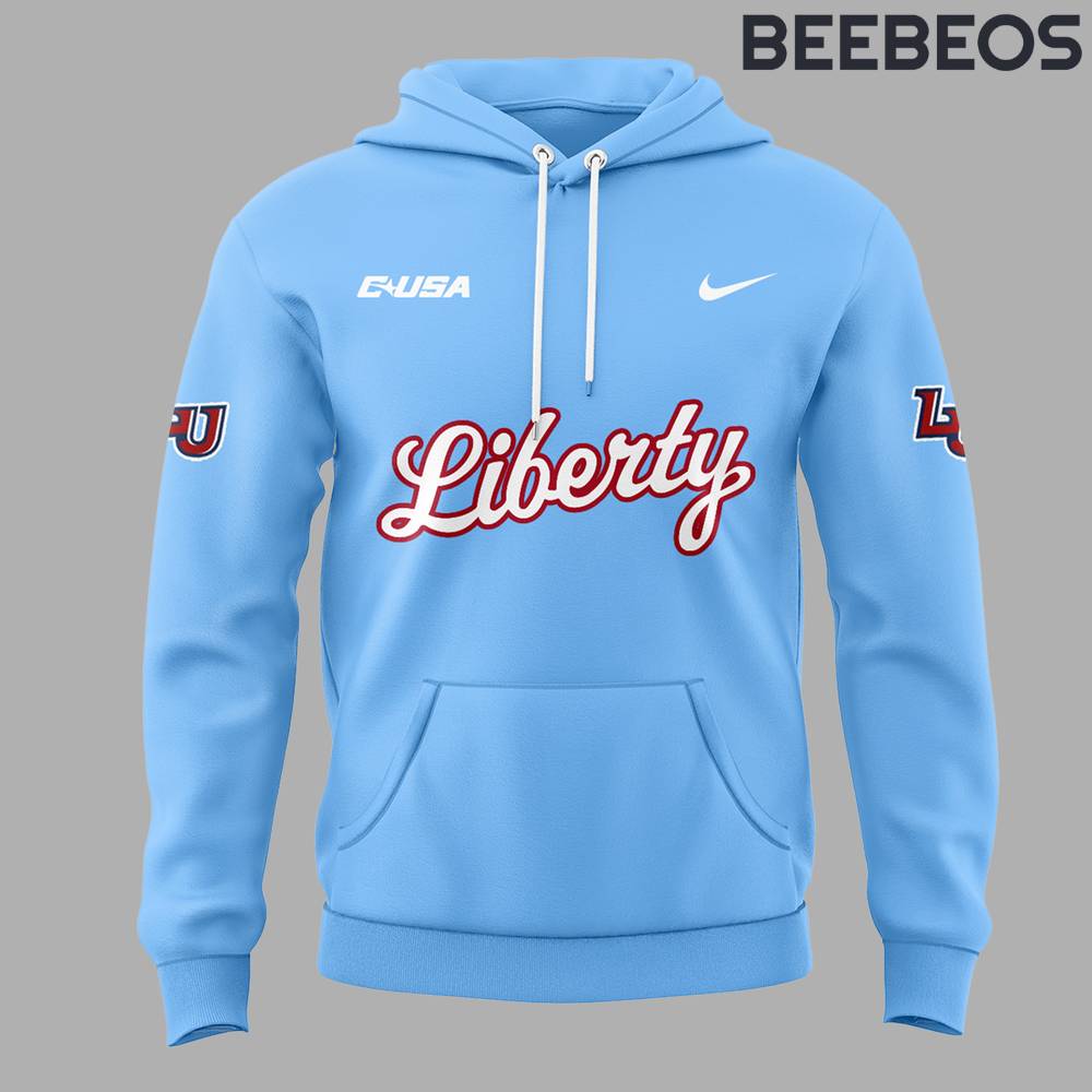 Liberty Flames Football Special Edition Blue Hoodie