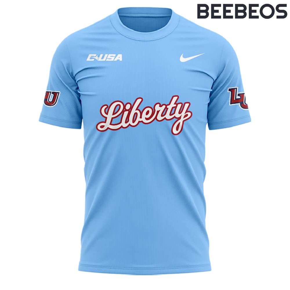 Liberty Flames Football Special Edition Blue Tee