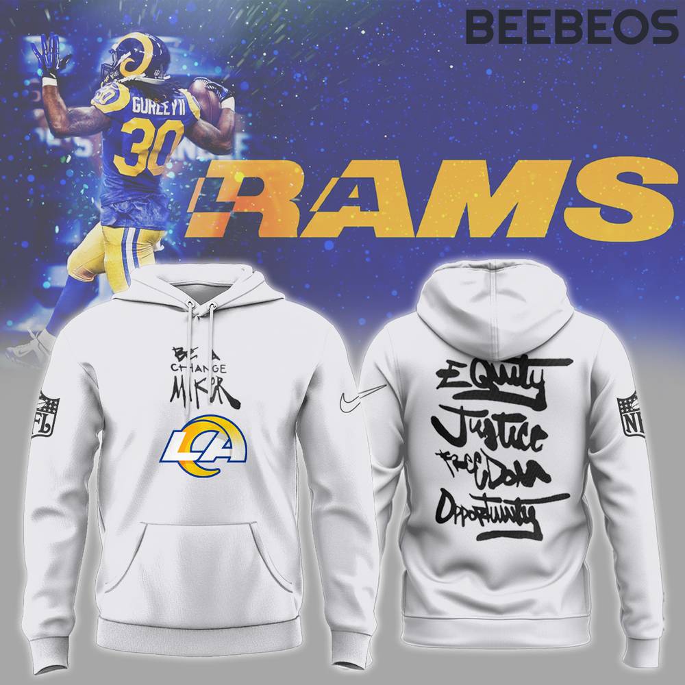 Los Angeles Rams NFL Be A Change Maker Hoodie