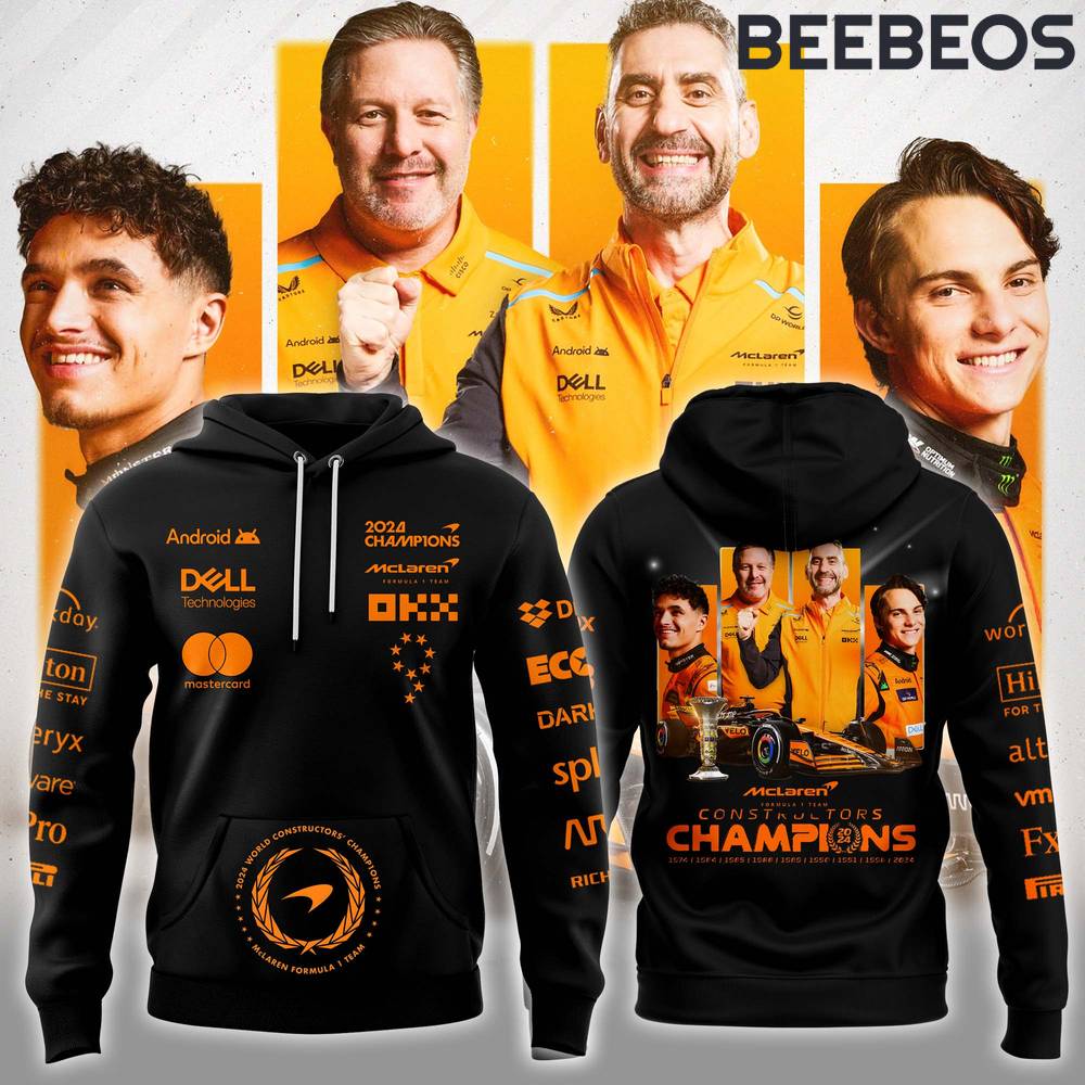 McLaren Formula 1 Team 2024 Champions Hoodie