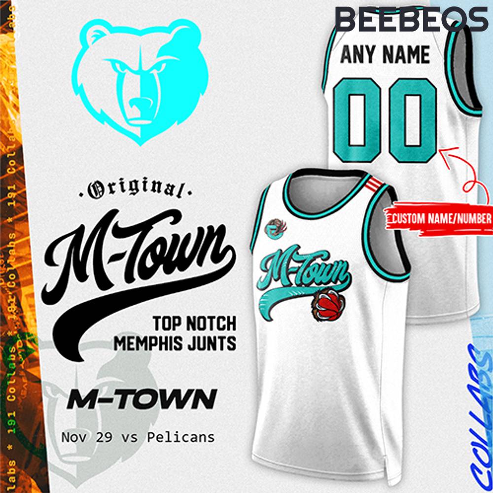 Memphis Grizzlies 2024 Respect My City Edtion Basketball Jersey