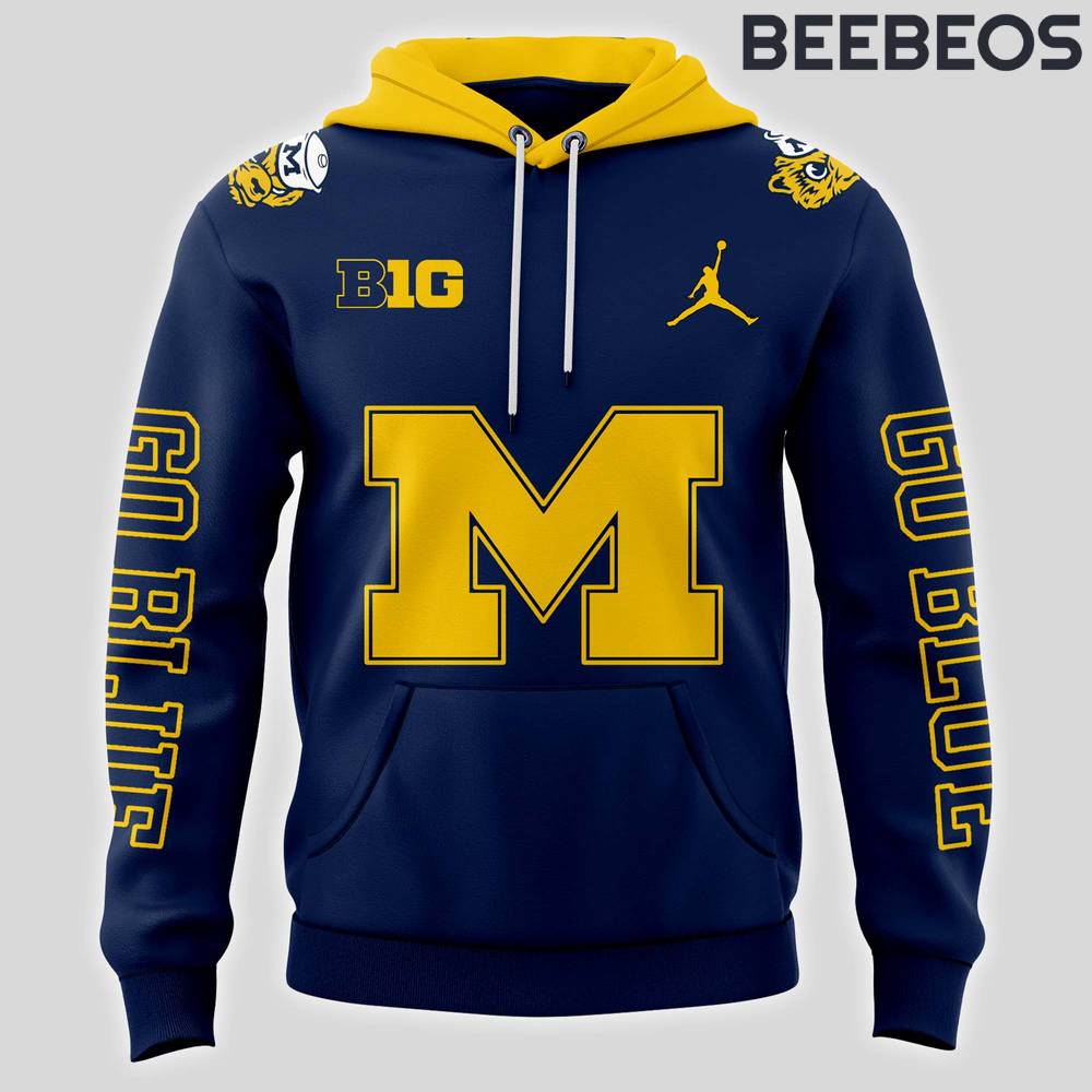 Michigan Wolverines Football 2024 “Go Blue” Hoodie