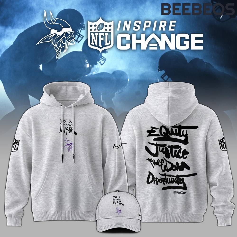 Minnesota Vikings Be A Change Maker NFL Hoodie