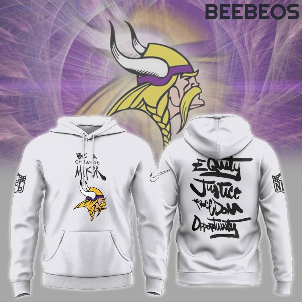 Minnesota Vikings NFL Be A Change Maker Hoodie