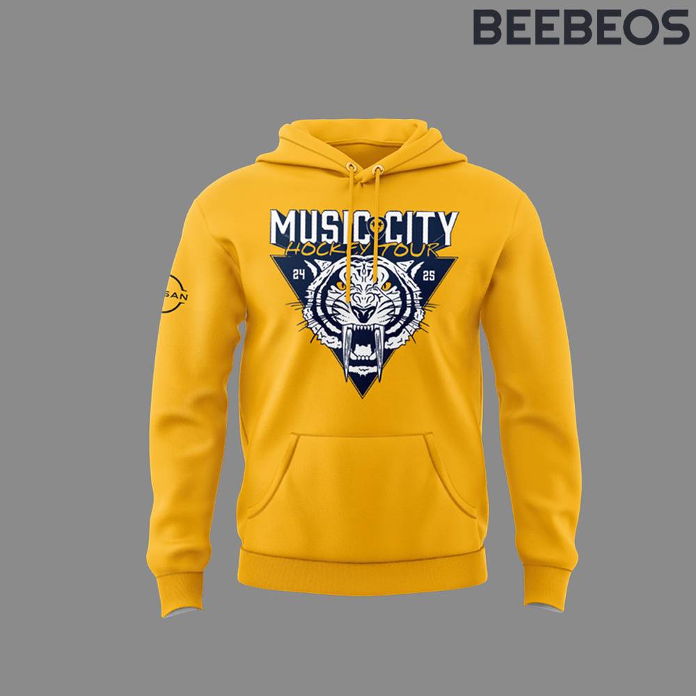 Nashville Predators Music City Hockey x Tim McGraw Yellow Hoodie