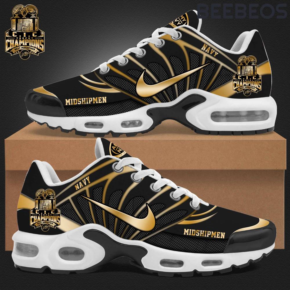 Navy Midshipmen 2024 Commander In Chief’s Trophy Champions Air Max Shoes