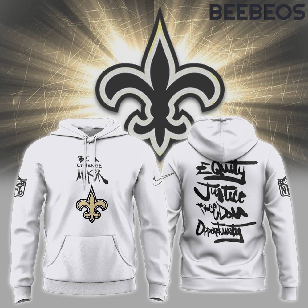 New Orleans Saints NFL Be A Change Maker Hoodie