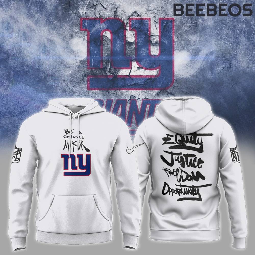 New York Giants NFL Be A Change Maker Hoodie