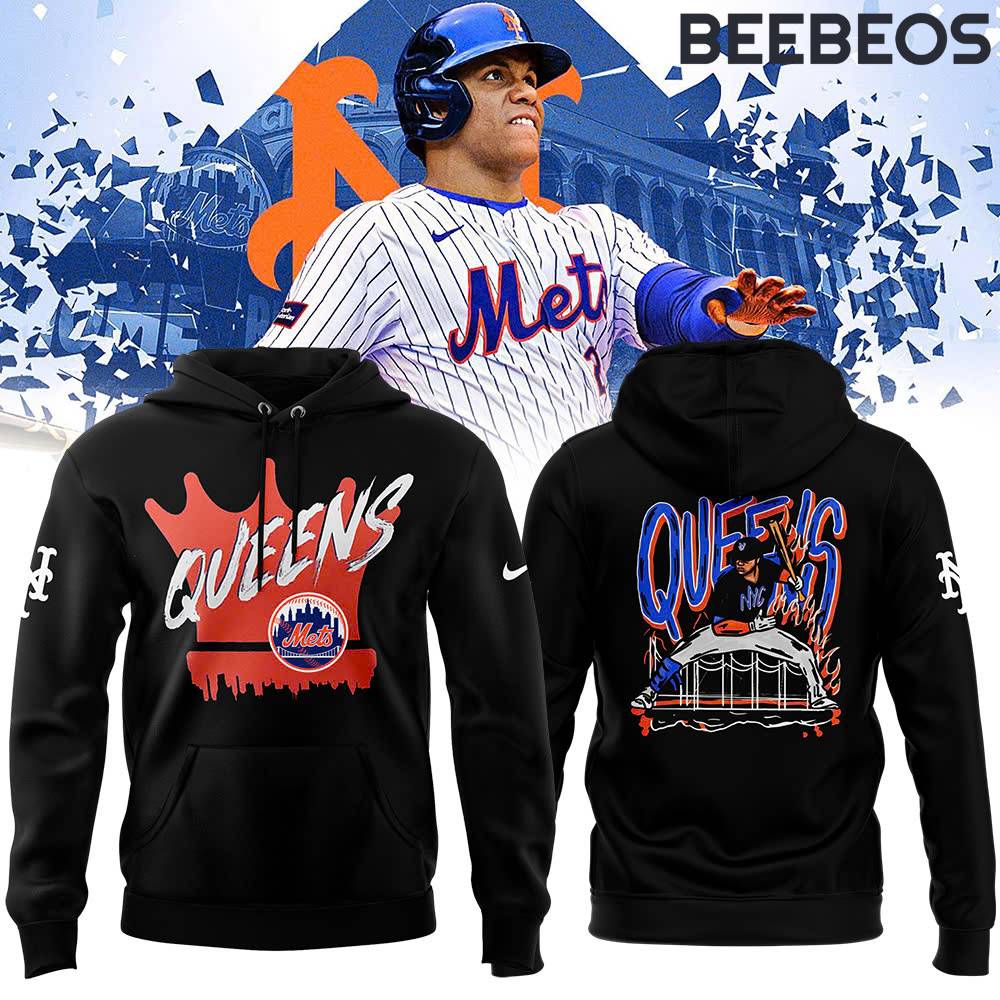 New York Mets Juan Soto Queens Black Hoodie