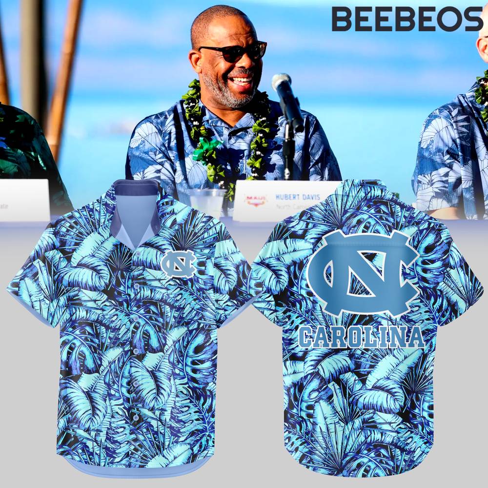 North Carolina Tar Heels Maui Invitational Basketball Hawaiian Shirt