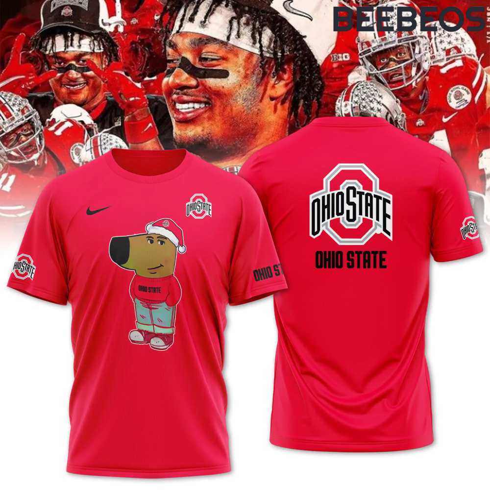 Ohio State Buckeyes Just Some Chill Guys Red Tee