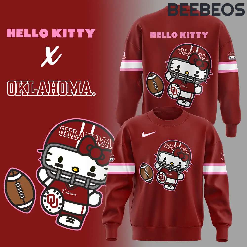 Oklahoma Sooners x Hello Kitty Limited Edition Sweatshirt