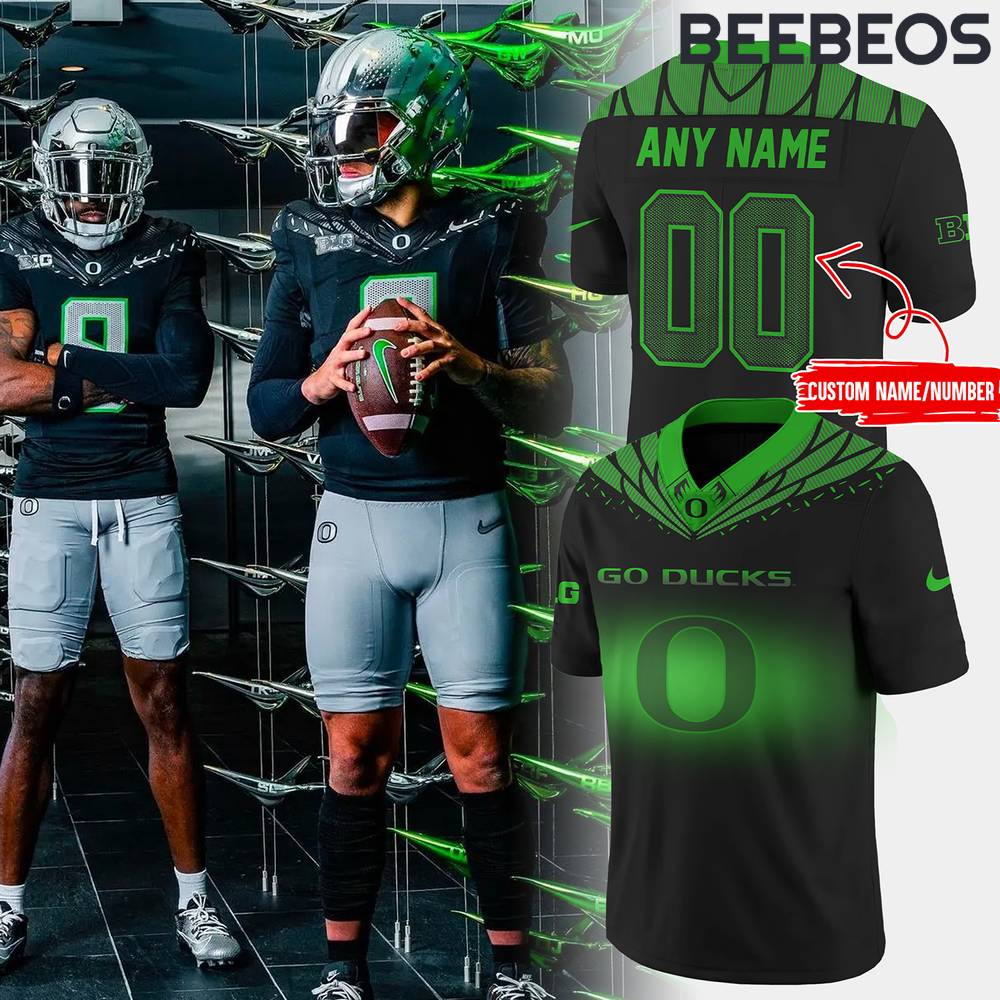 Oregon Ducks Game 12 Special Edition Football Jersey