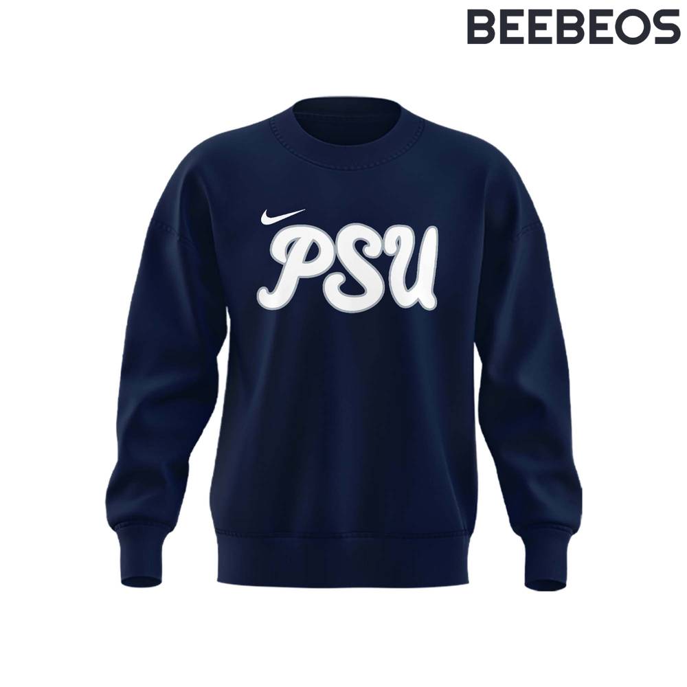 Penn State Nittany Lions Coach James Franklin Navy Sweatshirt