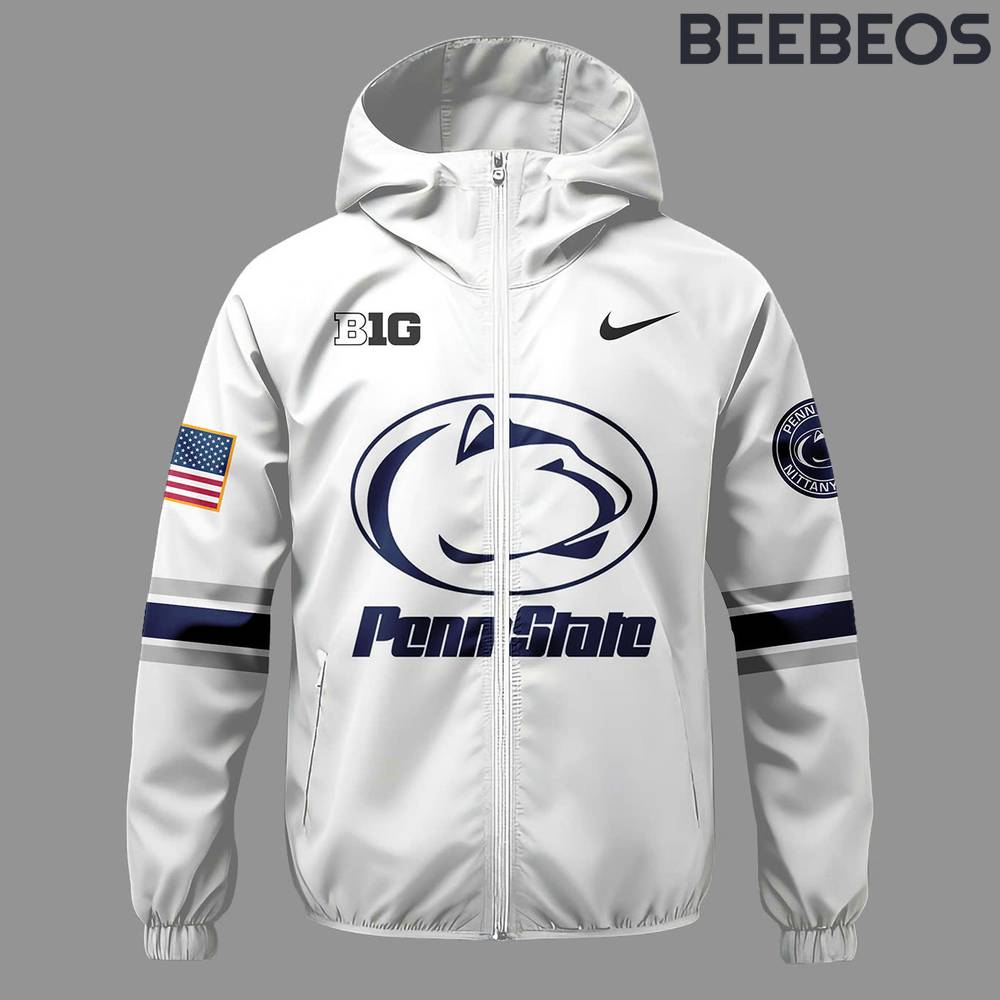 Penn State Nittany Lions x 2024 Firefighter Appreciation Night Windbreaker Outdoor Jacket