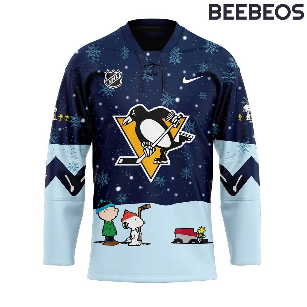 Pittsburgh Penguins Peanuts & Snoopy Night Hockey Jersey