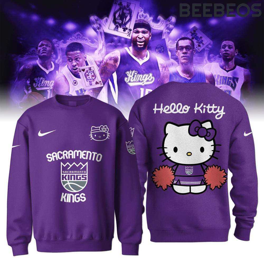 Sacramento Kings x Hello Kitty Limited Edition Sweatshirt