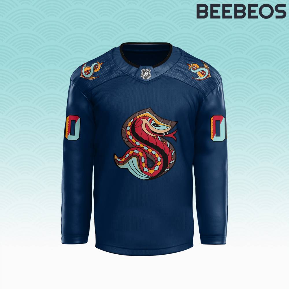 Seattle Kraken 2025 NHL Lunar New Year Limited Edition Hockey Jersey