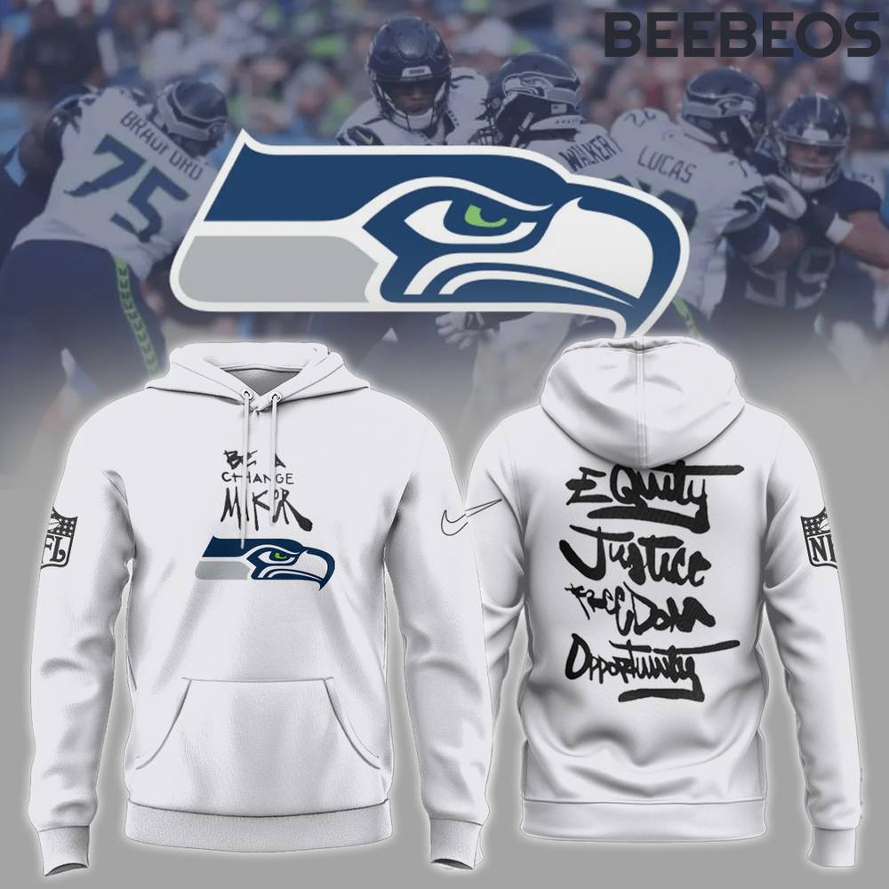 Seattle Seahawks NFL Be A Change Maker Hoodie