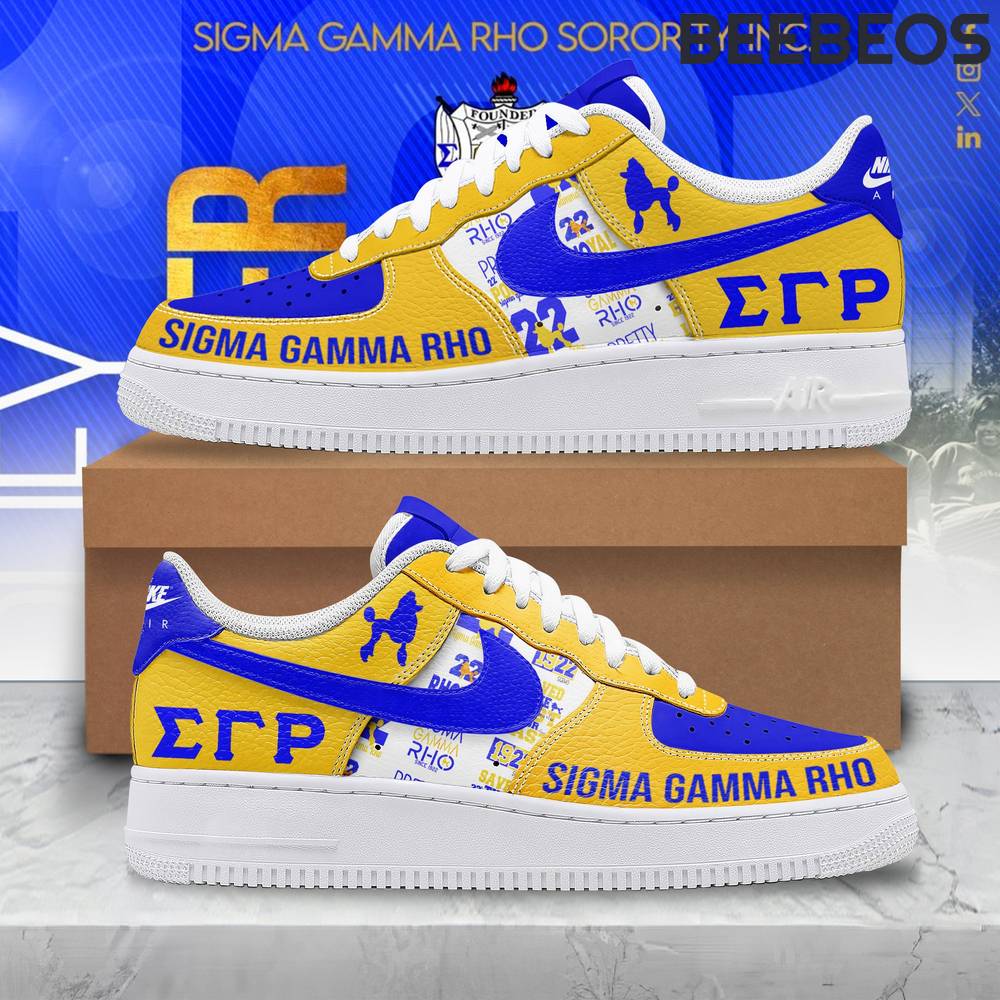 Sigma Gamma Rho Air Force 1 Sneaker