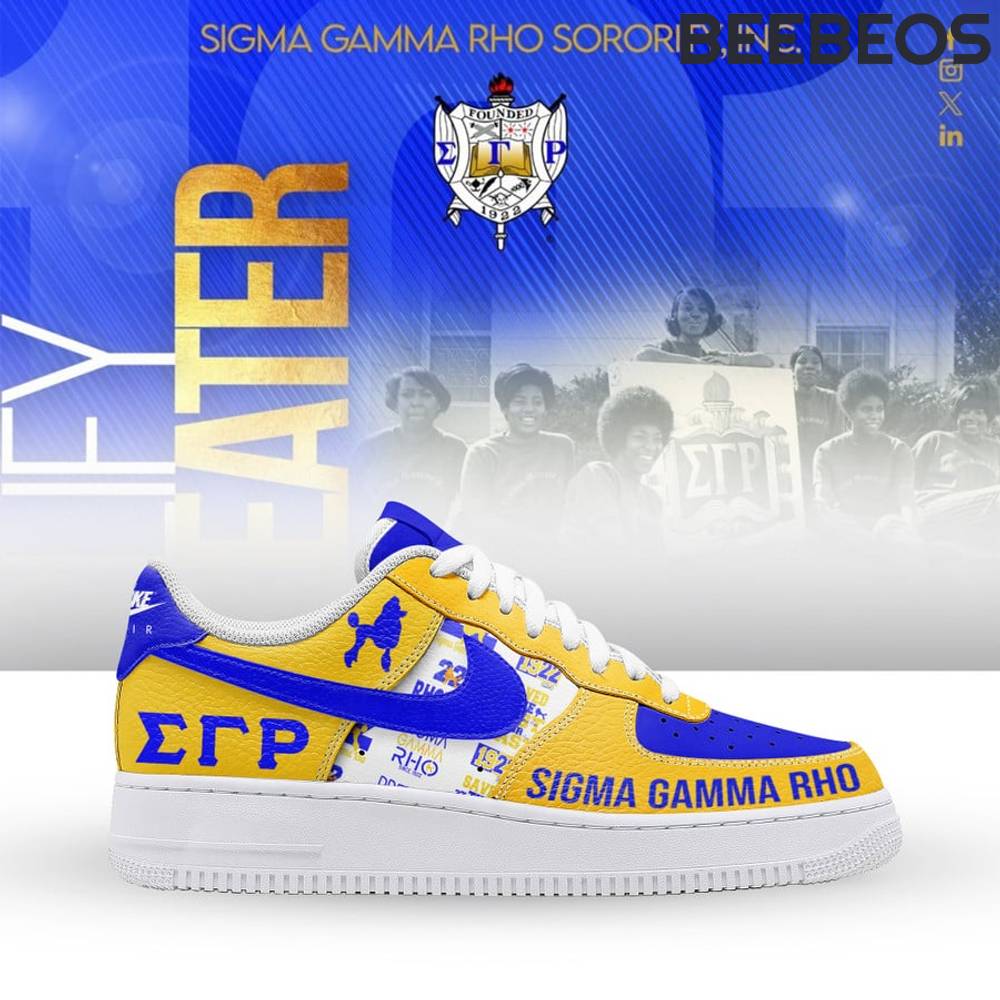 Sigma Gamma Rho Air Force 1 Sneaker