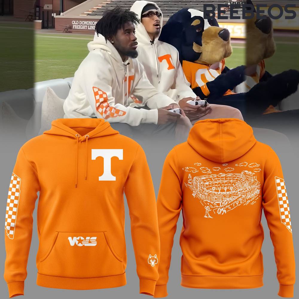 Tennessee Volunteers Greyson Clothiers Neyland Stadium Fireside Orange Hoodie