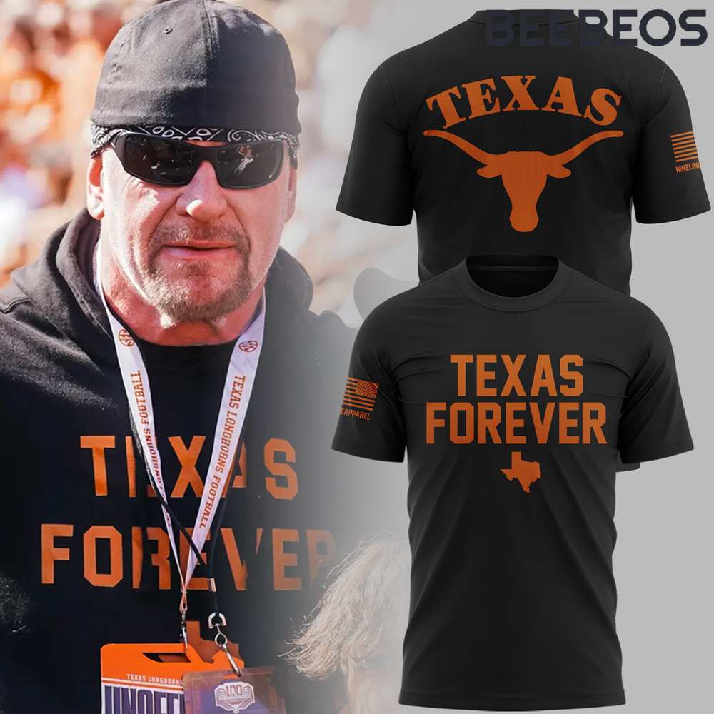 Texas Longhorns Texas Forever Black Tee