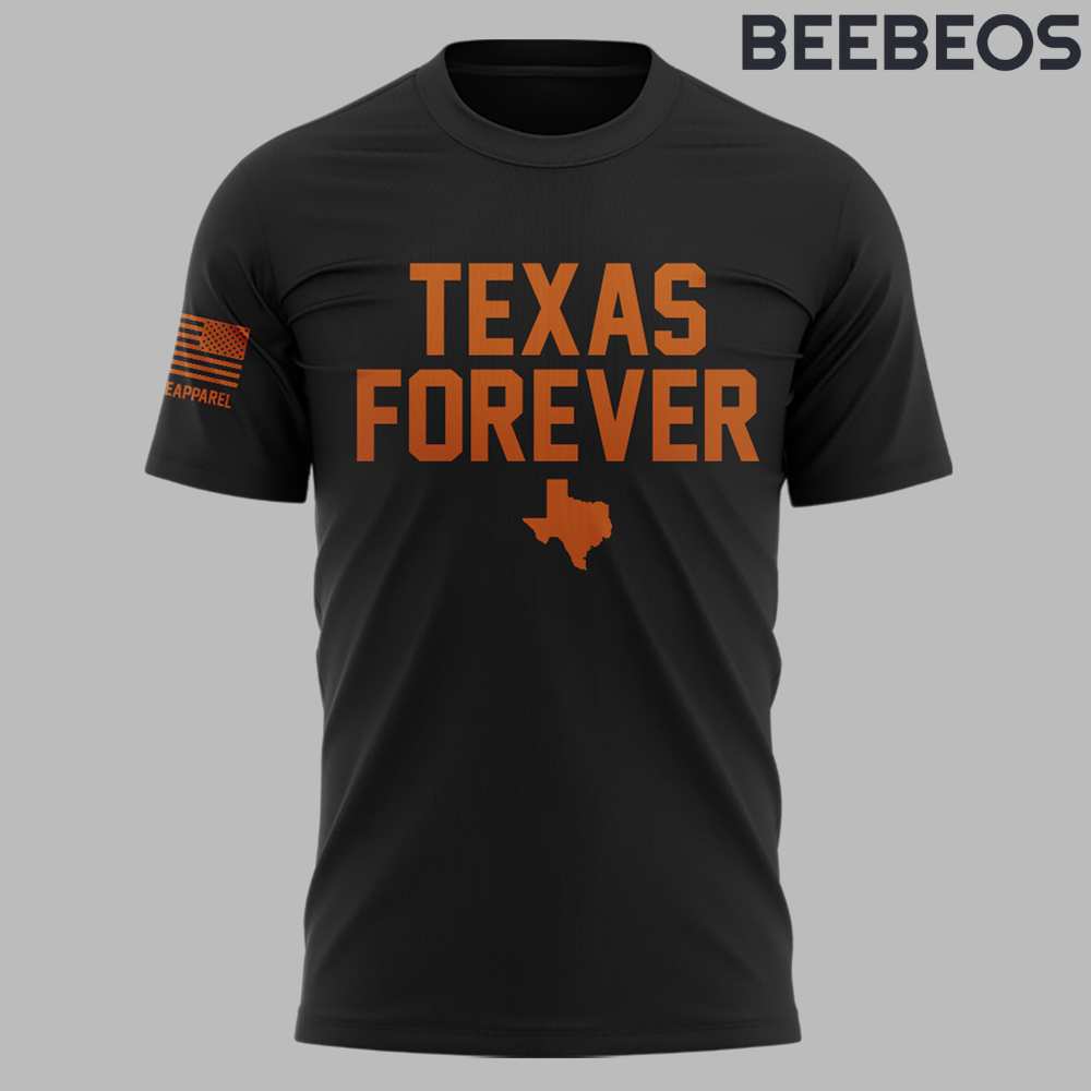 Texas Longhorns Texas Forever Black Tee