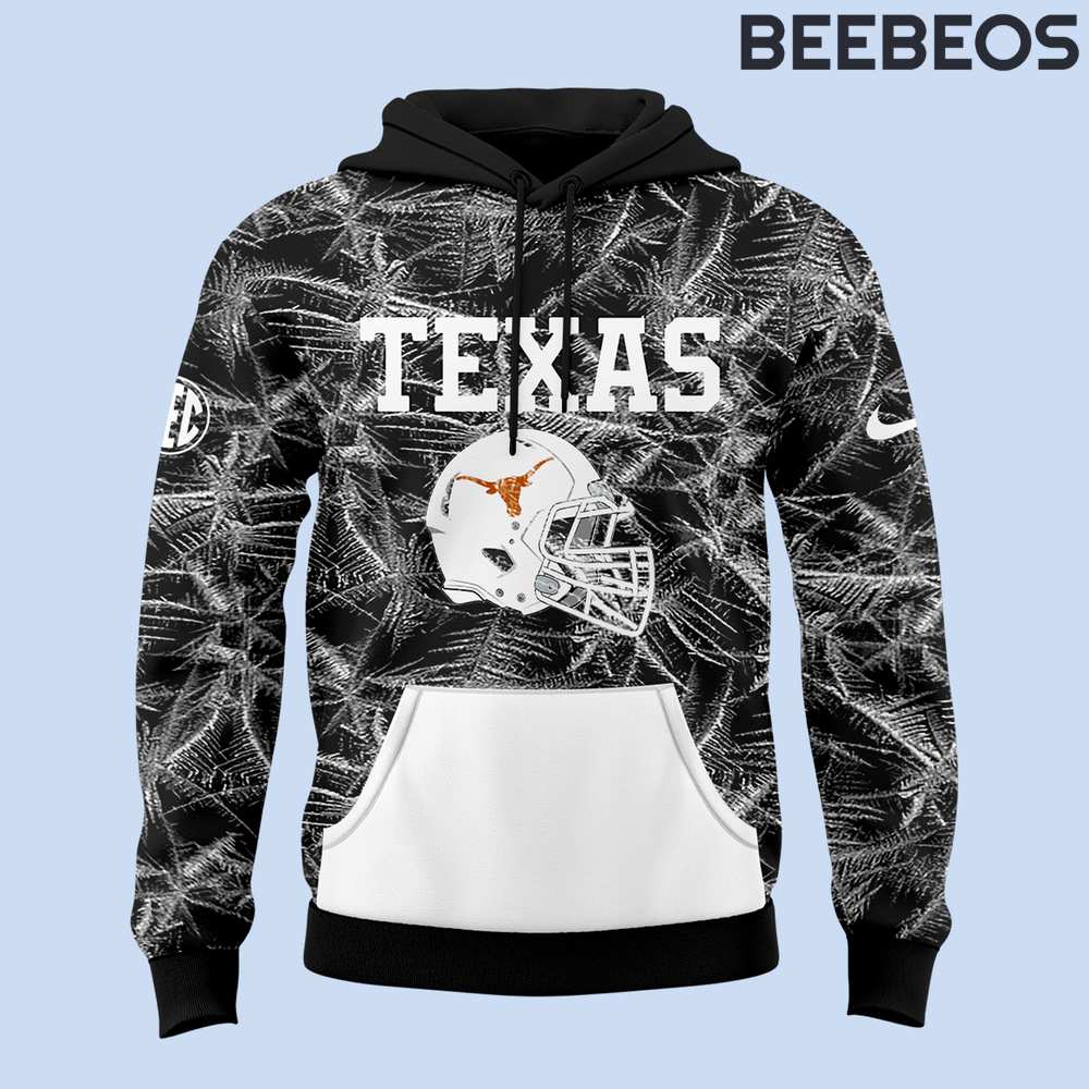 Texas Longhorns The Icy Black Hoodie