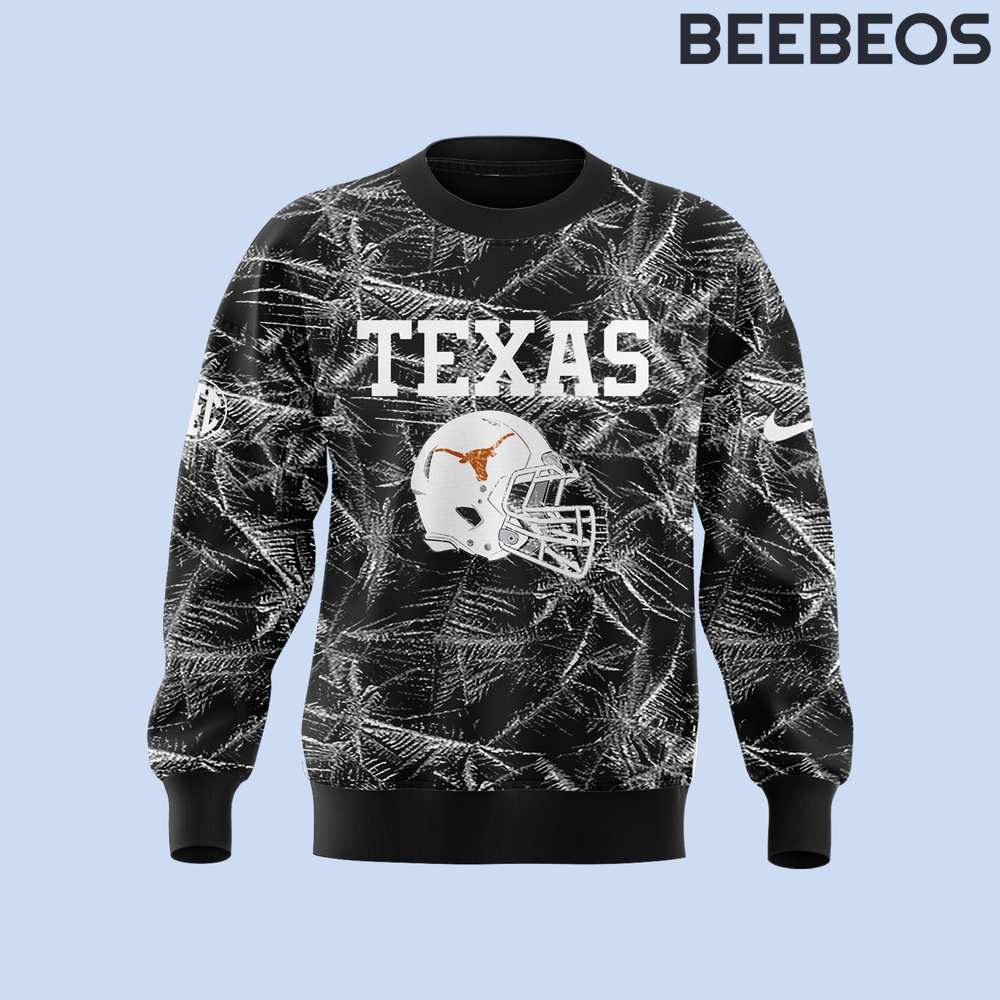 Texas Longhorns The Icy Black Sweatshirt