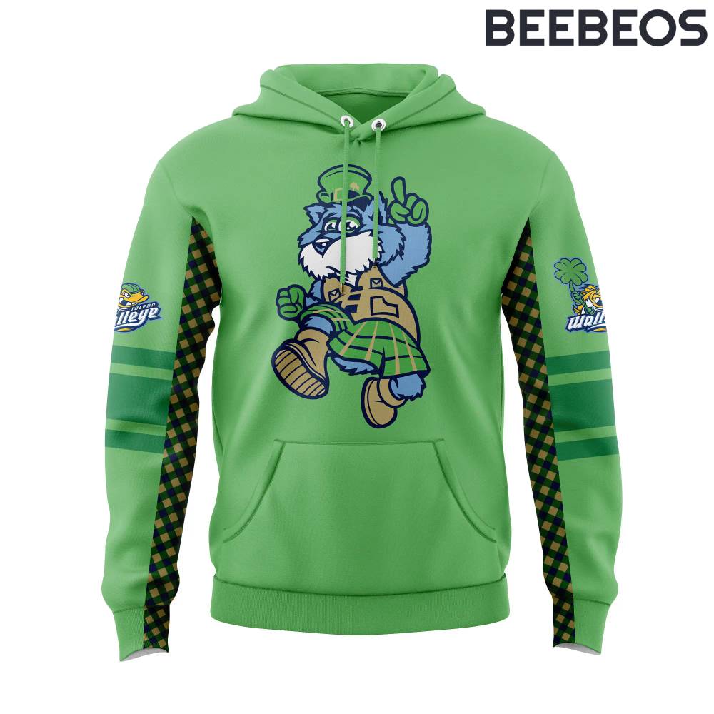 Toledo Walleye St. Pattrick’s Day Special Edition Hoodie