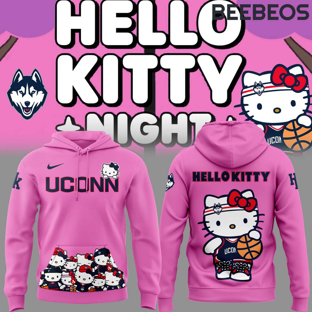 Kentucky Wildcats Basketball x Hello Kitty Blue Hoodie