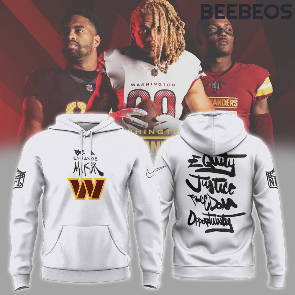 Washington Commanders NFL Be A Change Maker Hoodie